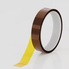 Kapton Polyimide Tape Film Heat Resistant Non-Adhesive Insulation 10-30mm Width
