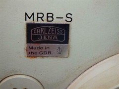 Carl Zeiss Jena MRB-S MRBS Aerial Survey Camera 27V – /280W Made in GDR