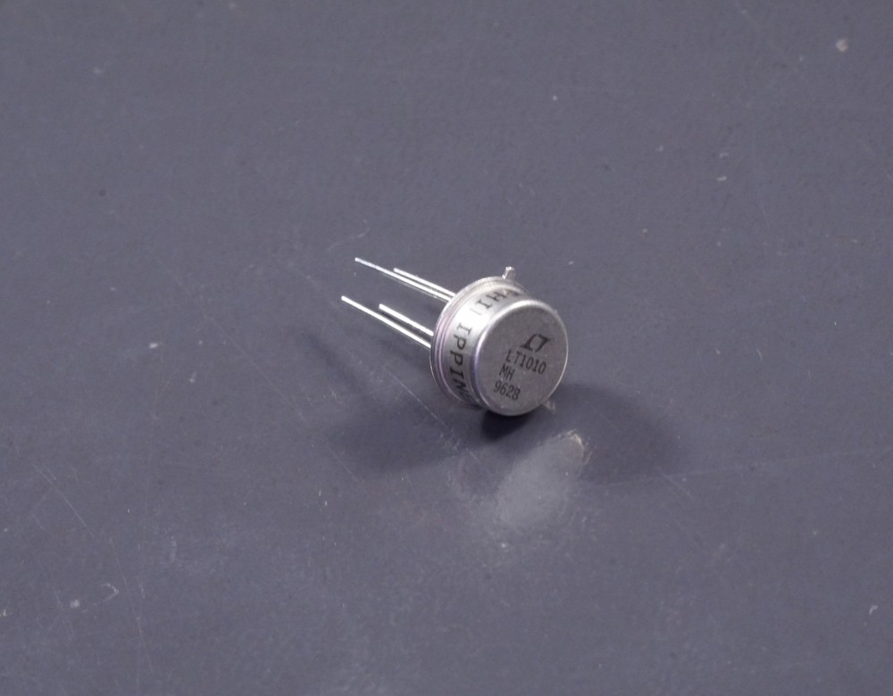 LT1010MH Linear Tech Unity-Gain Power Buffer 20MHz 22V 150mA 4 Pin TO-39 NOS