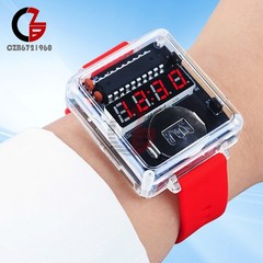 DIY Electronic Kit LED Digital Watch Kit DIY Clock Soldering Project Practice