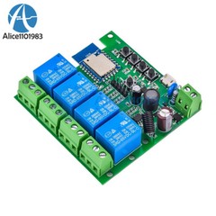 Smart Wifi Switch Relay Module AC 85-220V 4 Channels for Tuya Alexa Google Home