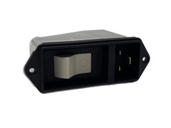 NOS Schurter 125/250 VAC 50/60Hz AC Power Entry Module EF12.0885.2110.01