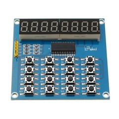 TM1638 LED Display 8Bit Digital Tube Module 16 Keys Keyboard for Arduino DIY