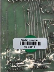Huttinger D40-1471 PCB Integrator Threshold Switch, PCB, 188811