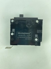 Westinghouse QBH QUICKLAG Circuit Breaker, 1 Pole, 120/240 VAC, 40C QBH1020