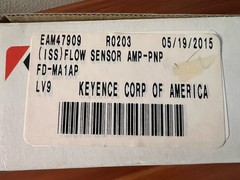 Keyence FD-MA1AP Flow Sensor AMP PNP Din Rail Mount Amplifier Unit NEW