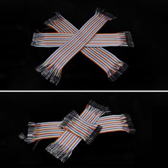 40P Dupont wire 10CM-30CM Cables Line Jumper Connector F-F/M-M/Male to Female
