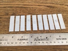 100X Flexible Flat Ribbon Cable 5 Way (wire) Jumper Cable
