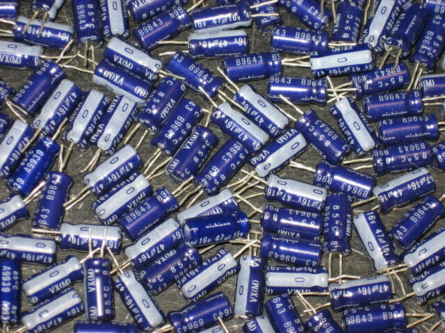 47uf 16 volt Capacitors, qty of 1, new
