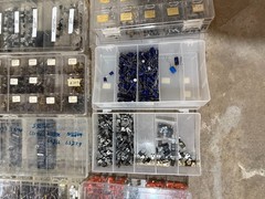 Lot of Assorted Electrical Components Parts Capacitors Transistors Resistors