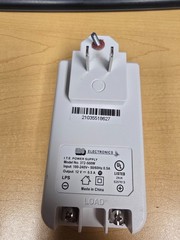 MG Electronics 372-500W ITE Power Supply 12vdc 0.5A output adapter