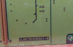 Toshiba 2N8C3033P001-B Card N5006438A, 2J8C3033P001-B