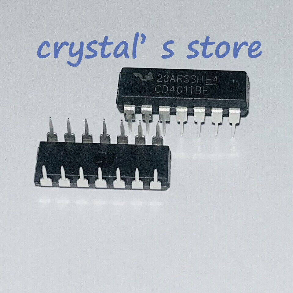 10PCS CD4011BE DIP-14 CD4011 CMOS NAND GATES new