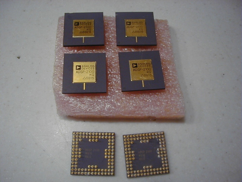 IC Analog Devices ADSP-2100AG DSP chip, 1 ea. Removed from “spook” gear