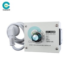 220V 4000W Adjustable Voltage Regulator Dimming SCR Temperature Speed Controller