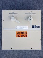 BPE-04-MBB-1A Best Power UPS External Power Transfer Switch 100 Amp 300V