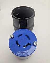 AHCL1820C Arrow Hart Eaton Locking Connector L18-20R, 20A NEW-FREE SHIPPING