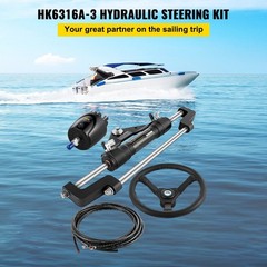 Boat Hydraulic Steering System 300HP with Corrosion-Resistant Parts