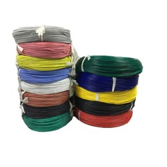 PTFE Cable Wire 12 14 16 18 20 22 24 26 28 AWG Flexible Tinned Copper Stranded