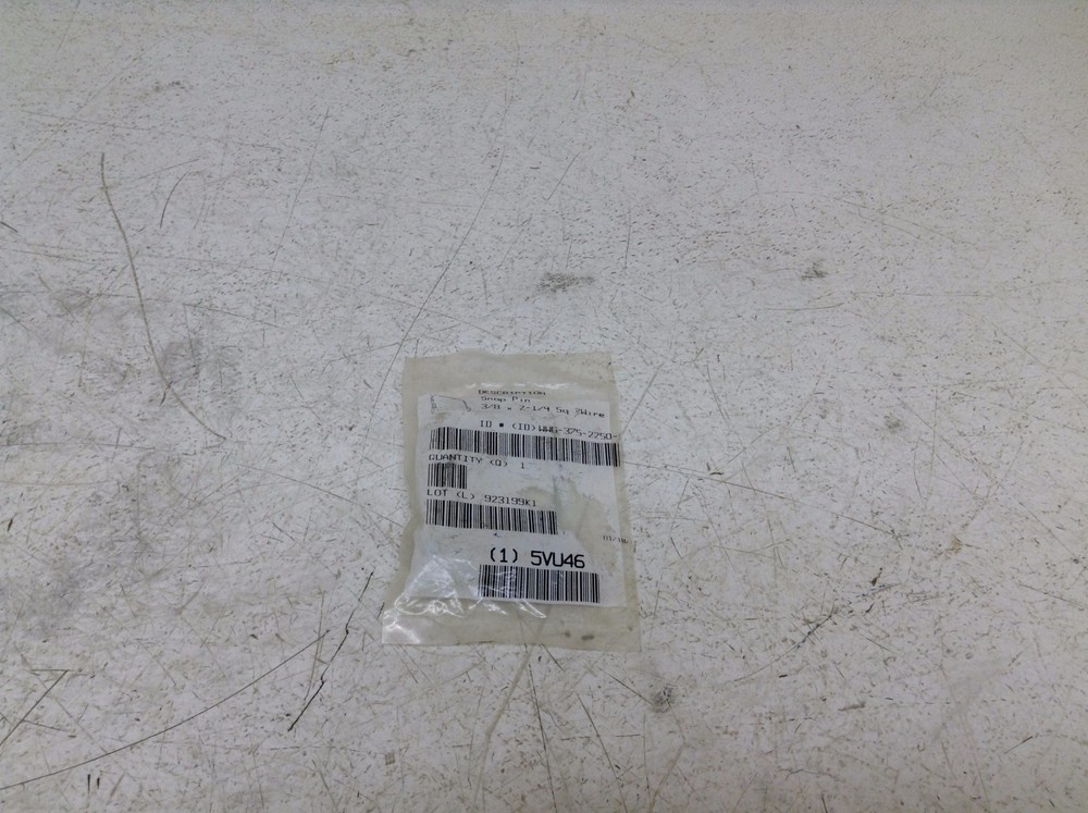 Grainger 5VU46 Steel Safety Pin 3/8 X 2-1/4 WWG-375-2250 WWG3752250 New (TSC)