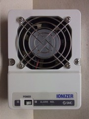 SMC IZF10-LP-ZB Air ionizing fan, 24VDC, 5kV