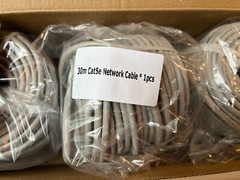 Lorex Corporation CAT5E NON-UL Extension Cable Model CBL100C5PK4B 4PK 100 Feet