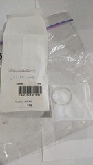 EDMUND 45-508 25mm Dia. x 50mm FL Uncoated Calcium Fluoride PCX Lens