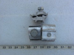 Alcoa 392.6 BKB PAE3921 Penn-Union PCAA-20 3/0 1-Bolt Parallel Groove Clamp
