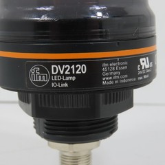 IFM DV2120 1-Segment Signal Lamp LED IO-Link Buzzer 24VDC