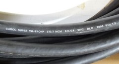 79ft Carol Super Vu-Tron 373.7MCM 90°C DLO 2000 Volts Diesel Locomotive Cable