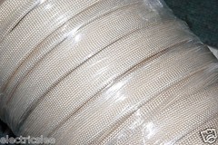 0.5meter- Aplha PIF-200-1/2A 1/2″ (13mm) MIL Silicone-Coated Fiberglass Sleeving