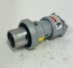 EMERSON APPLETON NO. ACP3044BC METALLIC CLAMPING RING PLUG POWERTITE SERIES