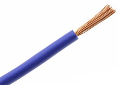2M 1.0Mm² H05V-K Flexible Wire Cable Blue