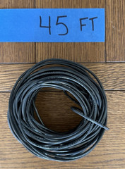 New Essex 12G THHN Copper Wire 600V VW-1 Oil and Gas Resistant Black 45 Feet