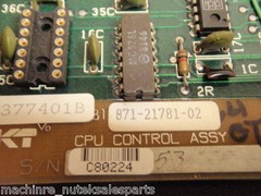 Kearney & Trecker ASSY CPU Circuit Board 871-21781-02_8712178102_129706 REV 2