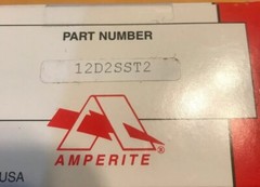 Amperite 24A1SST2 ST2 Series S.S. Interval One-Shot Timer “New”