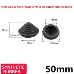 Black Tapered Rubber Wiring Grommets Gaskets Seal 12mm-130mm Guard Cable Special