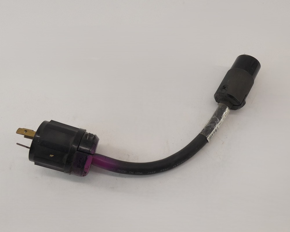 Leviton Male 20A 250V Hubbell Female 15A 125V Adapter Cable Plug