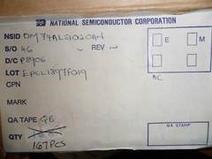 DM74ALS1020AN 74ALS1020 IC NAND GATE 2 ELEMENT BIPOLAR 14 PIN DIP (LOT OF 5)