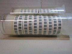 ZipTape TLC 8″ Cloth Wire Marking Tape Numbers 80-89 F/”DTL” Dispenser