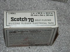 One Roll of 3M Scotch 70 Self-Fusing Silicone Rubber Electrical Tape – FREE SHIP
