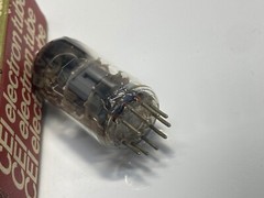 1PCS – TUNG-SOL CEI 6DJ8=ECC88 Vacuum Tube – NOS