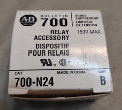ALLEN BRADLEY 700-N24 SER B SURGE SUPPRESSOR 150V MAX NIB