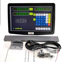 2 Axis DRO Digital Readout Linear Scale For Milling Lathe Machine High Precision