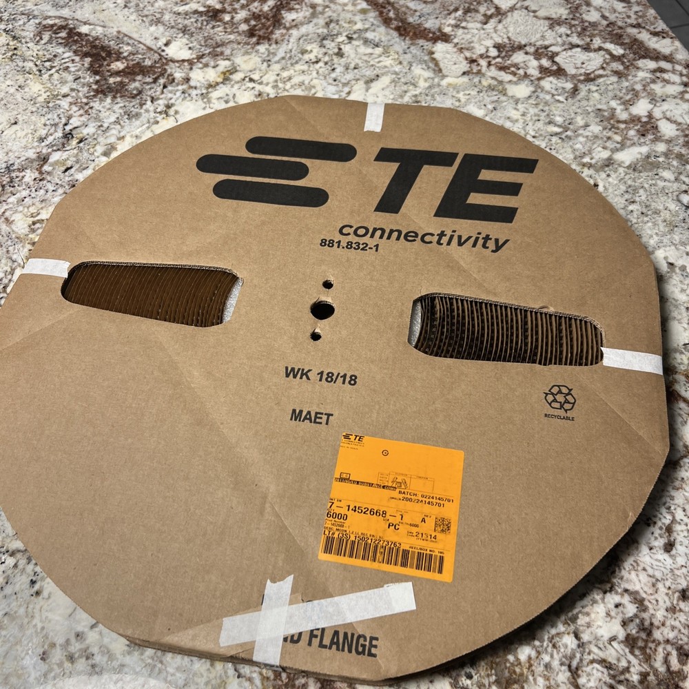 TE Connectivity AMP Connector, 7-1452668-1, 250pcs pack Cut Tape