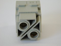 *Lot of 3* Harting 09140022751 100A Axial Module Female 16-35mm