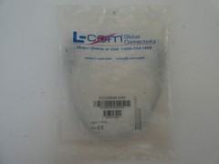 L-Com ECUSBAB-03M Deluxe USB Cable Type A-B Cable, 0.3m – NEW Surplus!
