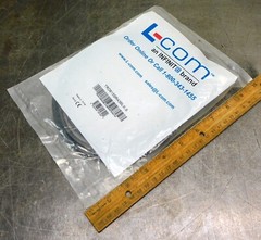 L-Com TRD815SRA3BLK-5 Right Angle Ethernet Cable