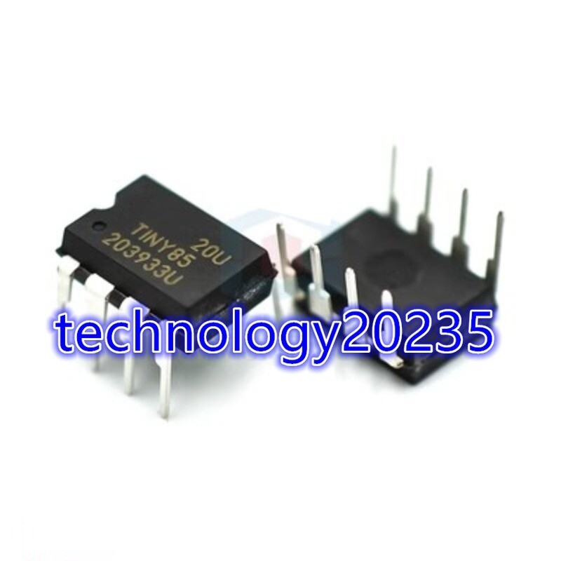1PC NEW ATTINY85-20PU DIP-8 MCU 8-bit control MCU #YT
