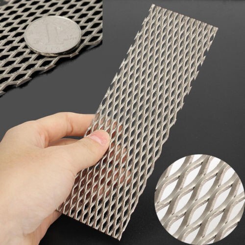 Titanium 0.5 mm titanium mesh sheet metal panel 50 mm x 165 mm P08C YL